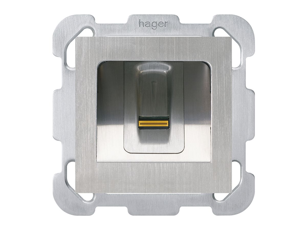 UP-Fingerscanner Hager ekey arte kallysto B ultraweiss