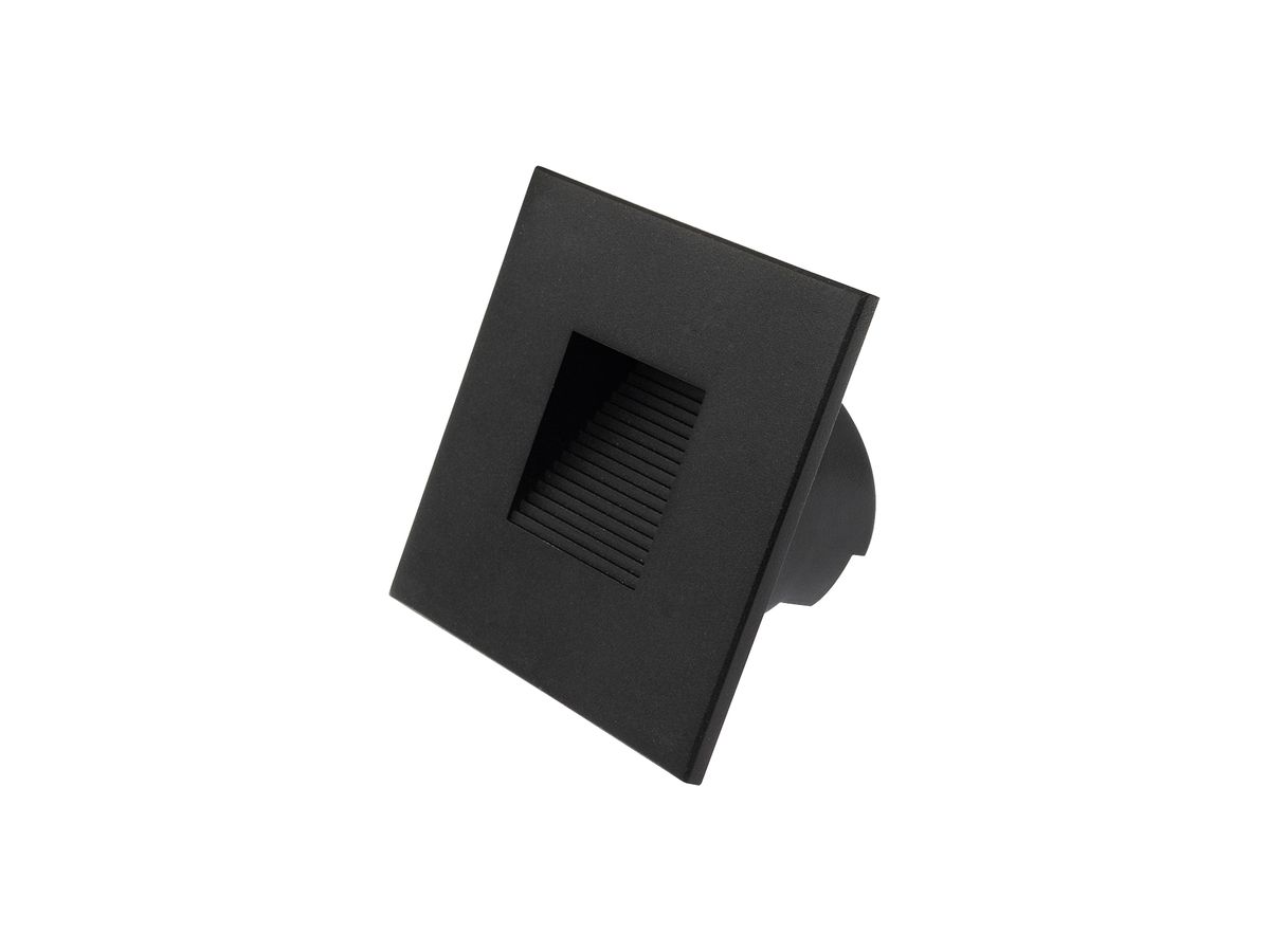 EB-LED-Wandleuchte DOTLUX EASYSTAIR 1.5W 70lm 930 IP20/44 82×82mm schwarz