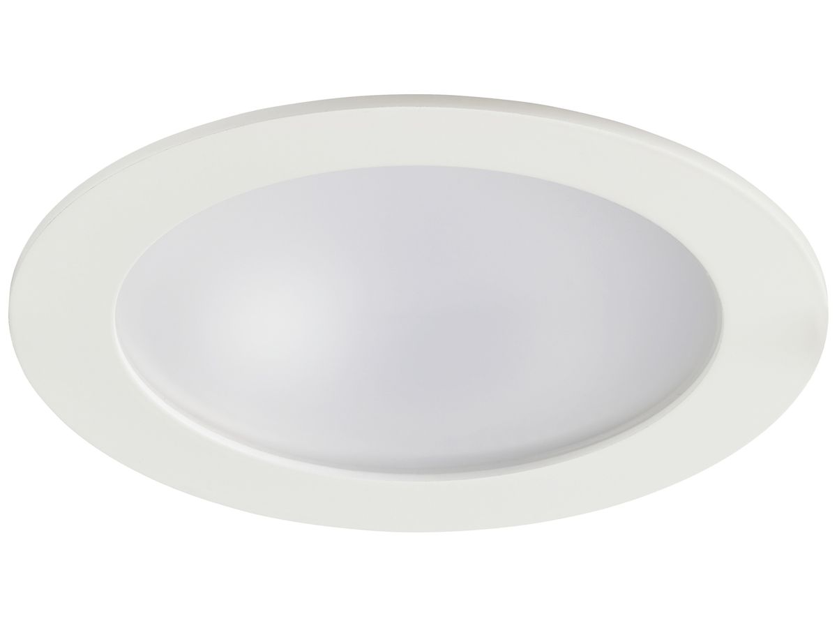 LED-Downlight Sylvania START 150 12W 1200lm 3000K IP54 WB DALI Ø150mm weiss