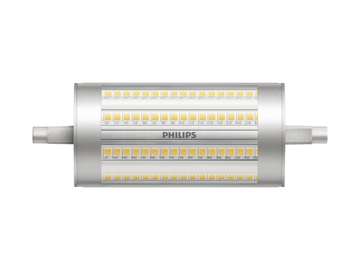 LED-Lampe Philips CorePro R7s DIM 17.5…150W 230V 3000K 2460lm Ø42×118mm klar