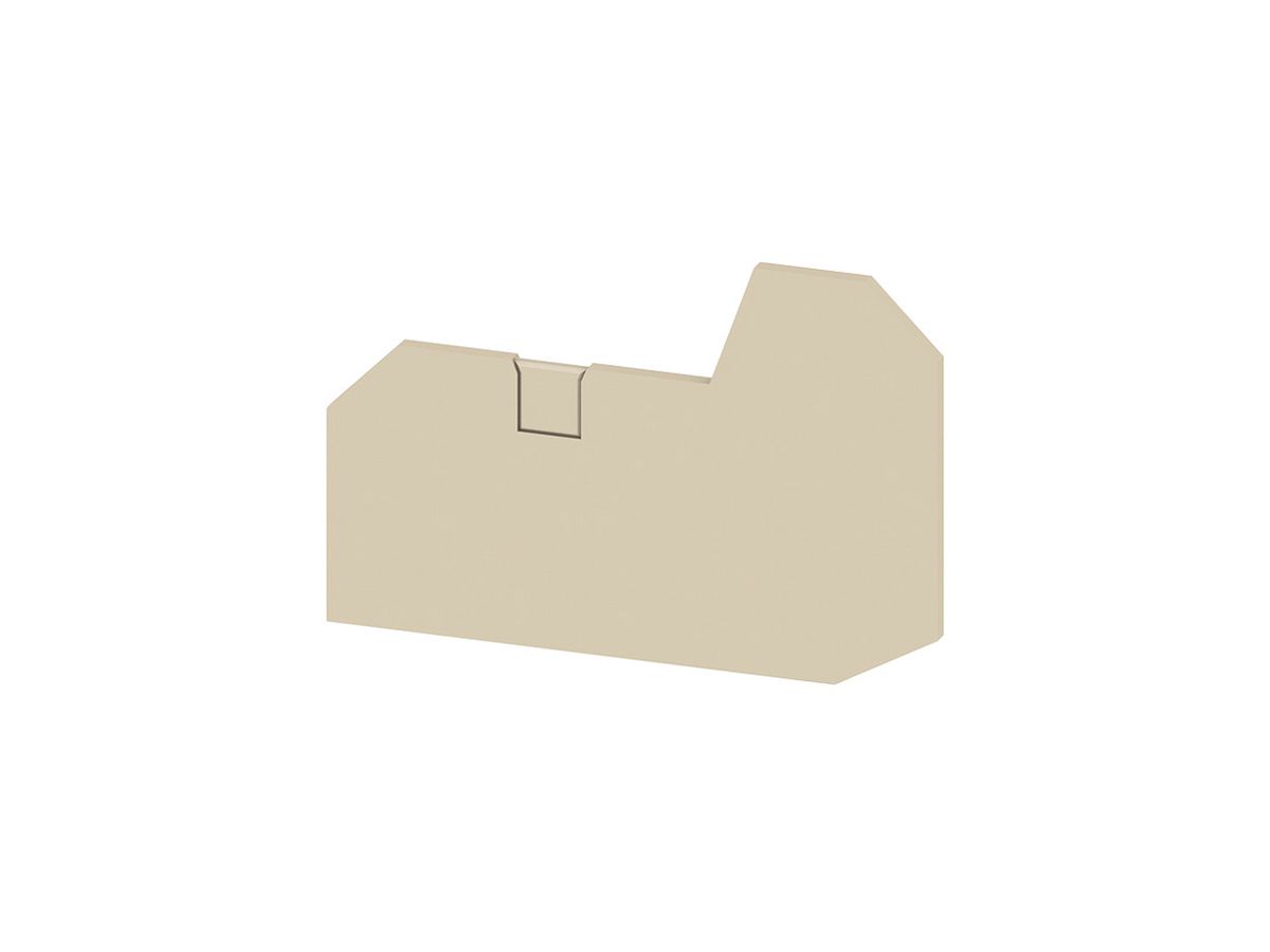 Abschlussplatte Weidmüller SLEP 3C 6mm² 2.2mm V0 beige