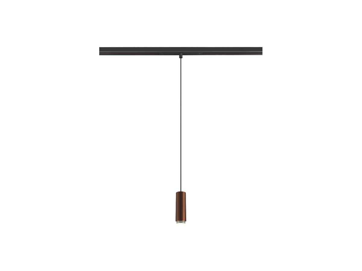 LED-Pendelleuchte SLV LALU 8W 700lm 3000K DALI Ø34.5mm Bronze