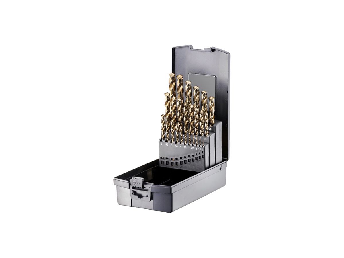Bohrer-Set EFCO SPB-X HSS-Co5 25×Ø1…13mm