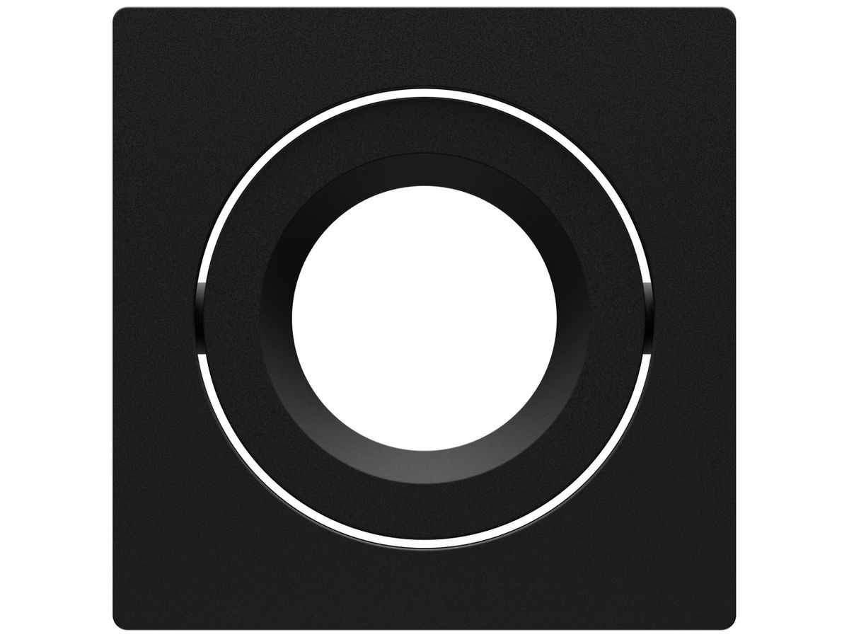 Zierring LEDVANCE SP CBO ADJ 82×82mm Aluminium schwarz