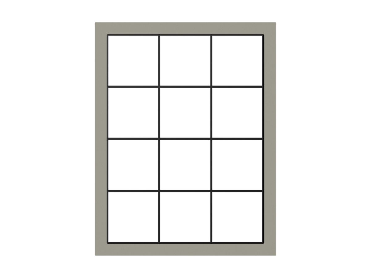 Abdeckrahmen SIDUS 4×3 Est