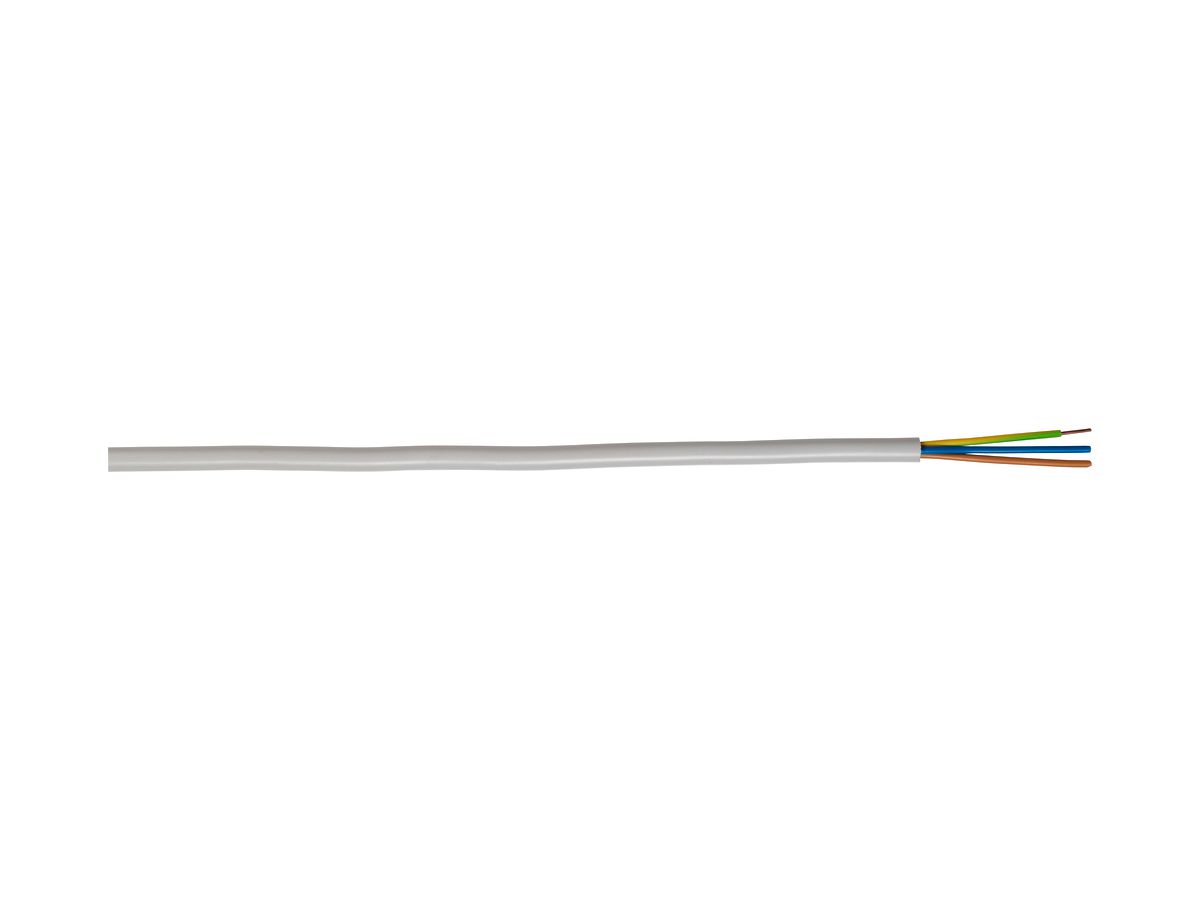 Kabel TT 3×2.5mm² LNPE weiss Eca