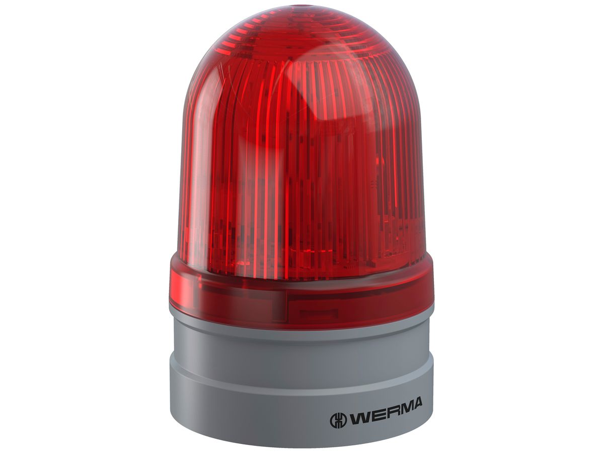 Drehleuchte WERMA Midi Rotating, 115...230VAC, rot