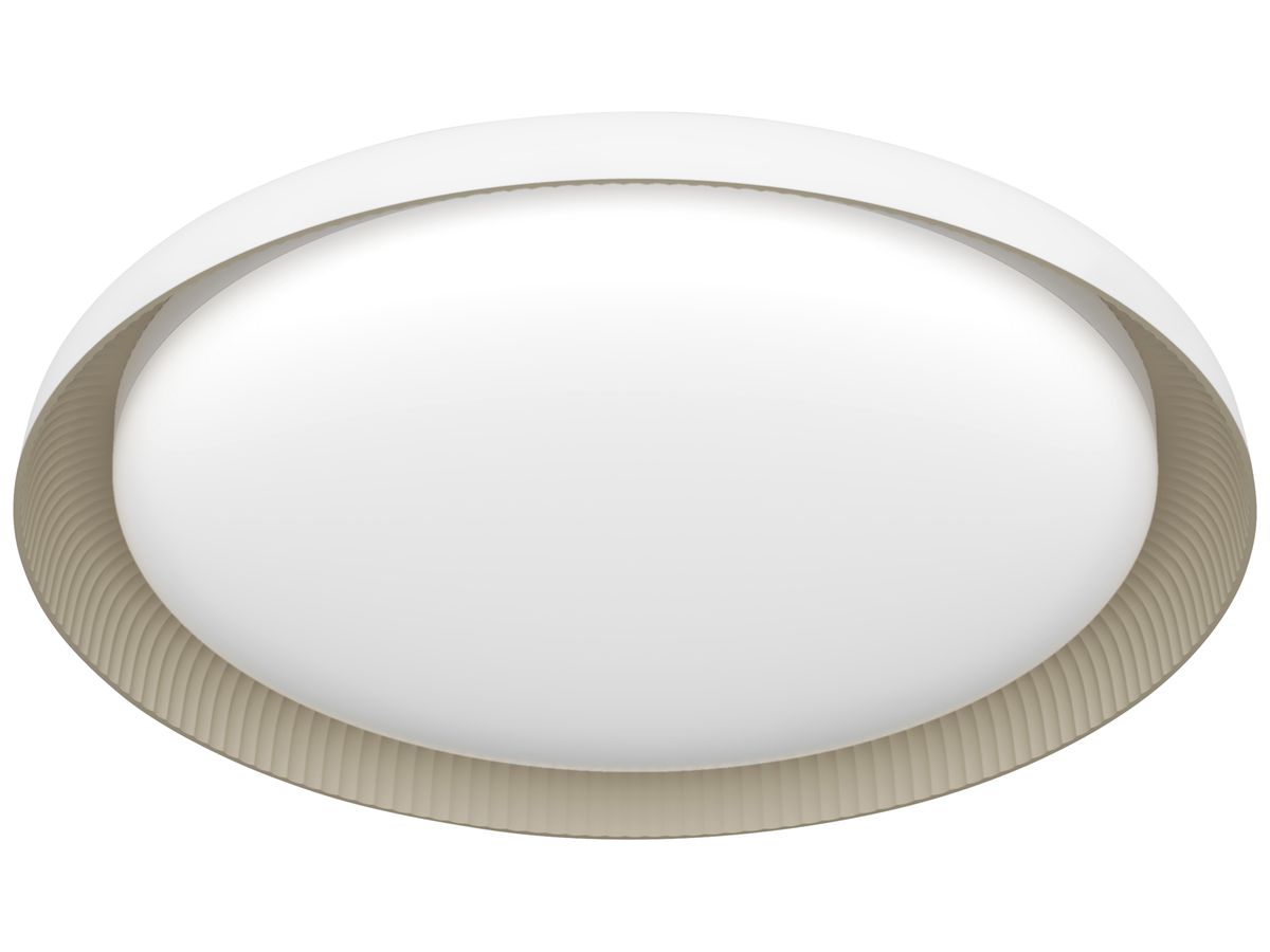 LED-Deckenleuchte Philips Pebblo 10W 1850lm 827 Ø320mm weiss