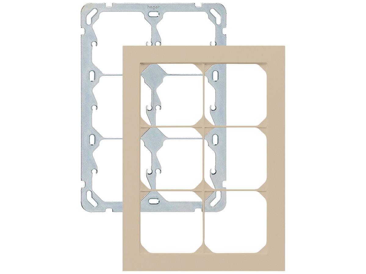 UP-Kopfzeile kallysto.pro 3×2 beige vertikal