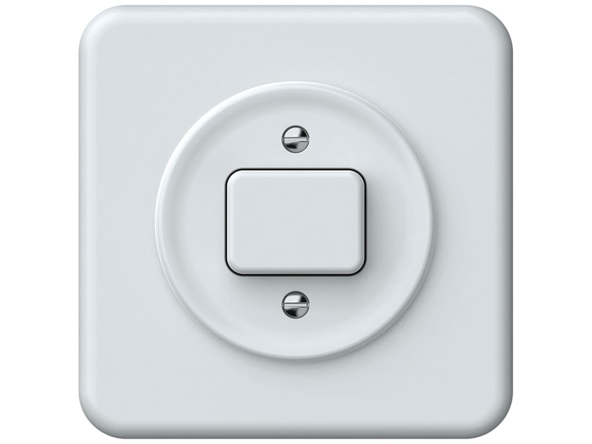 UP-Druckschalter origin Sch 6 92×92mm weiss