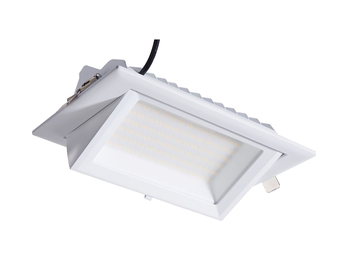 LED-Downlight DOTLUX FLEXA COLORselect 28W/38W 4180lm 60° schwenkbar