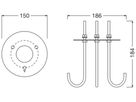 Betonanker LEDVANCE URBAN Ø150×184mm Edelstahl