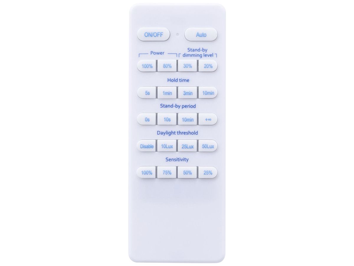 Fernbedienung Philips Ledinaire Highbay IR 120×45×18.5mm