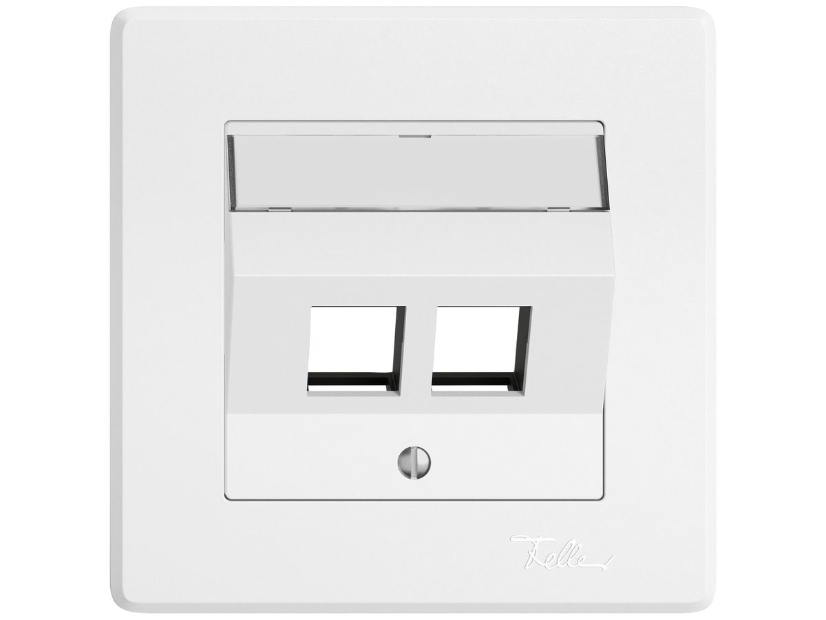 UP-Montageset EDIZIO.liv Keystone SNAPFIX® schräg 2× ws