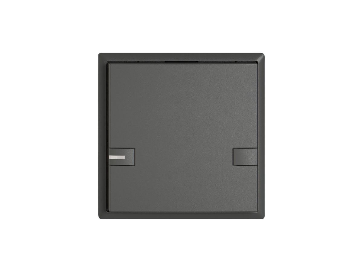KNX-Taster RGB EDIZIO.liv SNAPFIX® Temperaturfüh.RGB-LED 1×T 2-Tbed.dgu