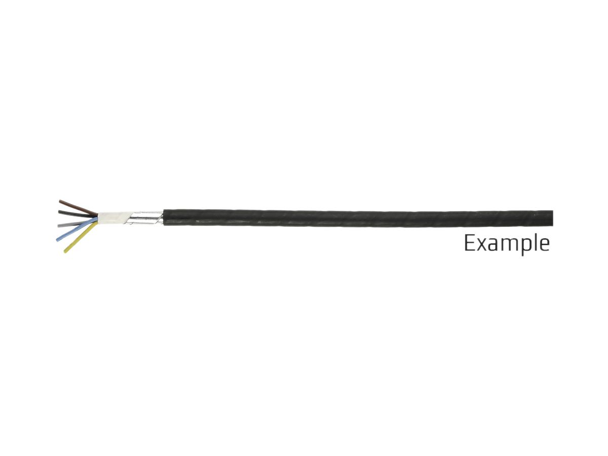 Kabel NN-CLN 5×35mm² LNPE schwarz Dca - Elektrogrosshandel