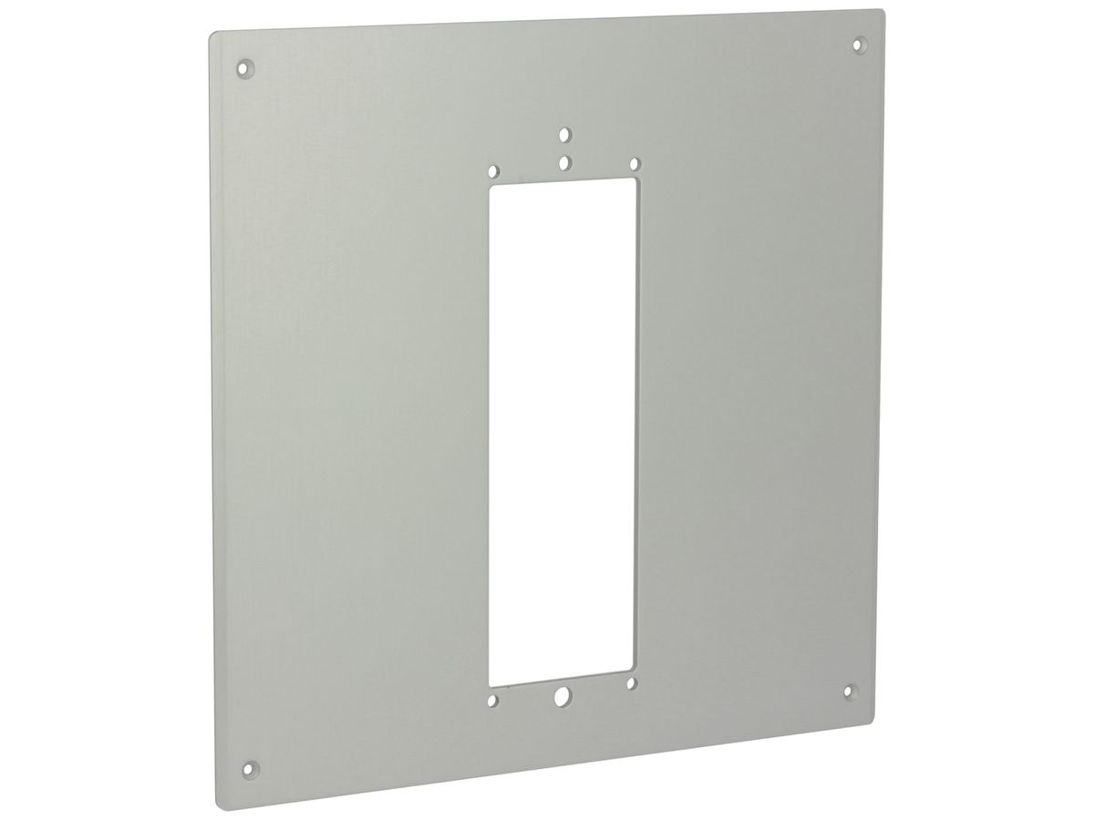 Abdeckrahmen LINEA 5000 1×3 vertikal 418×405mm aluminium