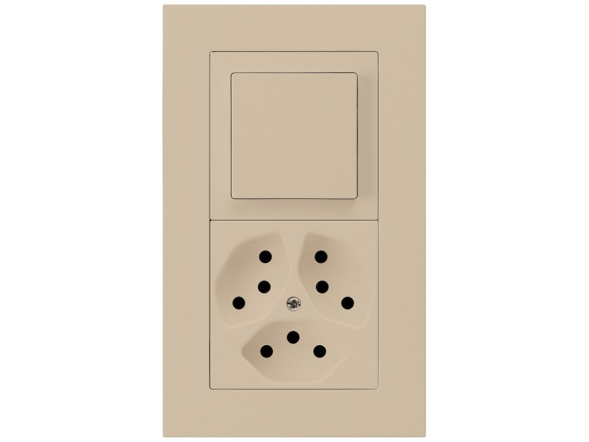 UP-Kombination kallysto.pro Gr.I-I vertikal Impulstaster+Kombi S3/Typ 13 beige