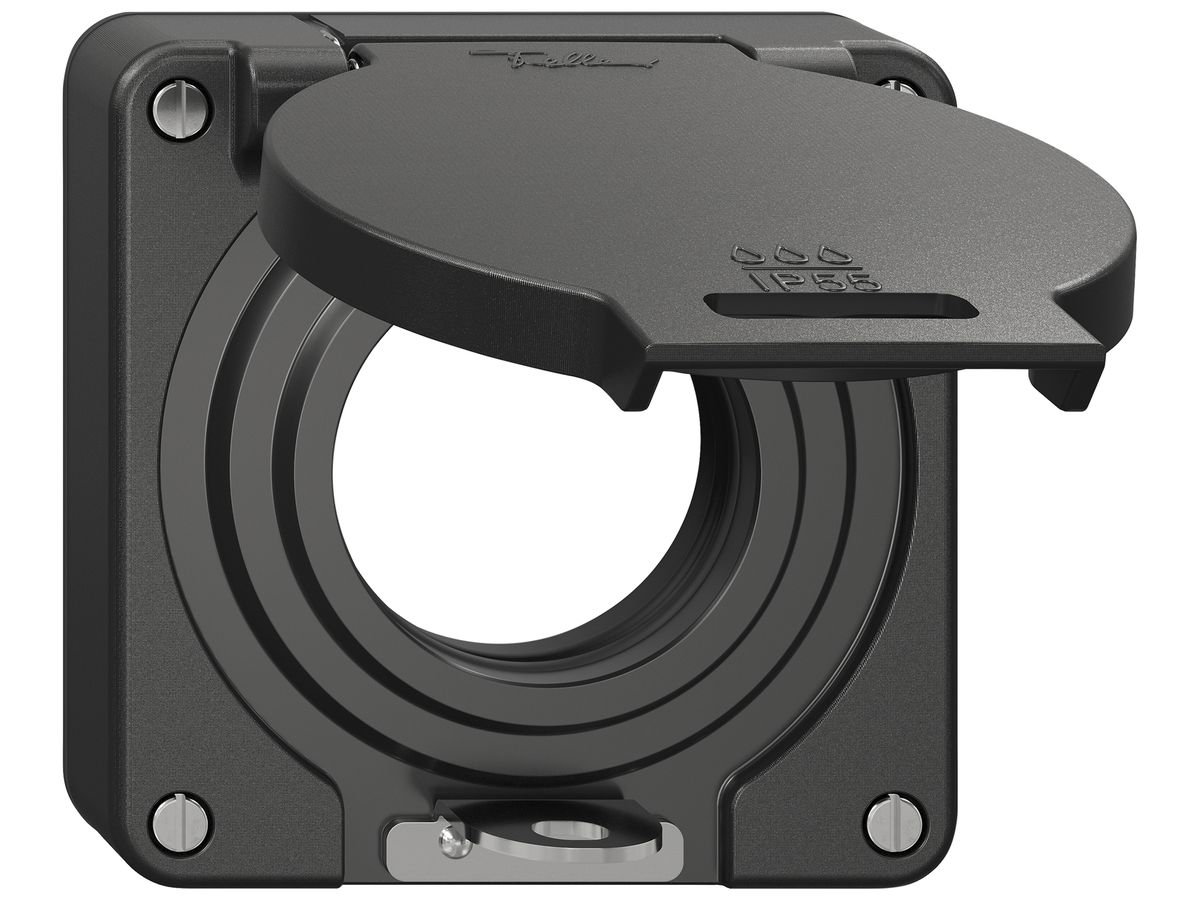 Deckel NEVO SNAPFIX® Ø53mm abschliessbar sz IP55