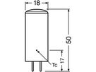 LED-Lampe PIN 40 DIM GY6,35 4.5W 827 470lm 320°