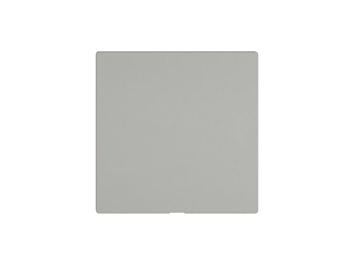 Blindabdeckung Feller EDIZIO.liv Wiser 60×60mm hellgrau