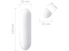 AP-RF-Bewegungsmelder Plejd WMS-01 90° ≤7m batteriebetrieben Bluetooth weiss
