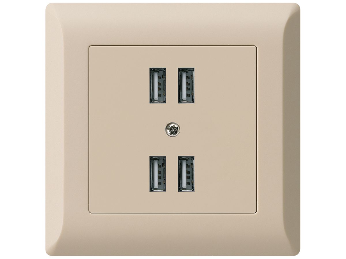 UP-Steckdose 4×USB kallysto.line 2400mA beige