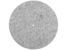 Leuchtenschirm SLV GRIP FLAT rund gerade Filz Ø500×6mm grau unifarbig