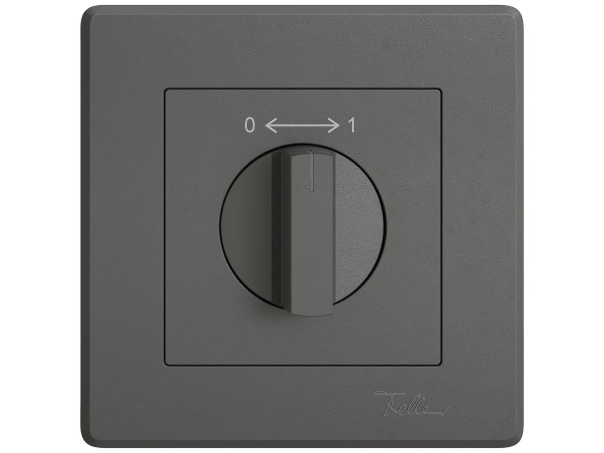 UP-Montageset EDIZIO.liv SNAPFIX® f.Drehschalter m.Griff 0 → ← 1 dgu