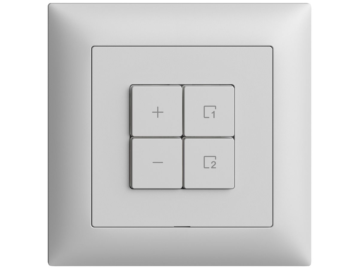 UP-Bedienaufsatz zu Dimmer EDIZIOdue Wiser 1K 4T hgu