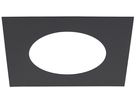 EB-Rahmen SLV NUMINOS L eckig 240×240mm/Ø150mm schwarz
