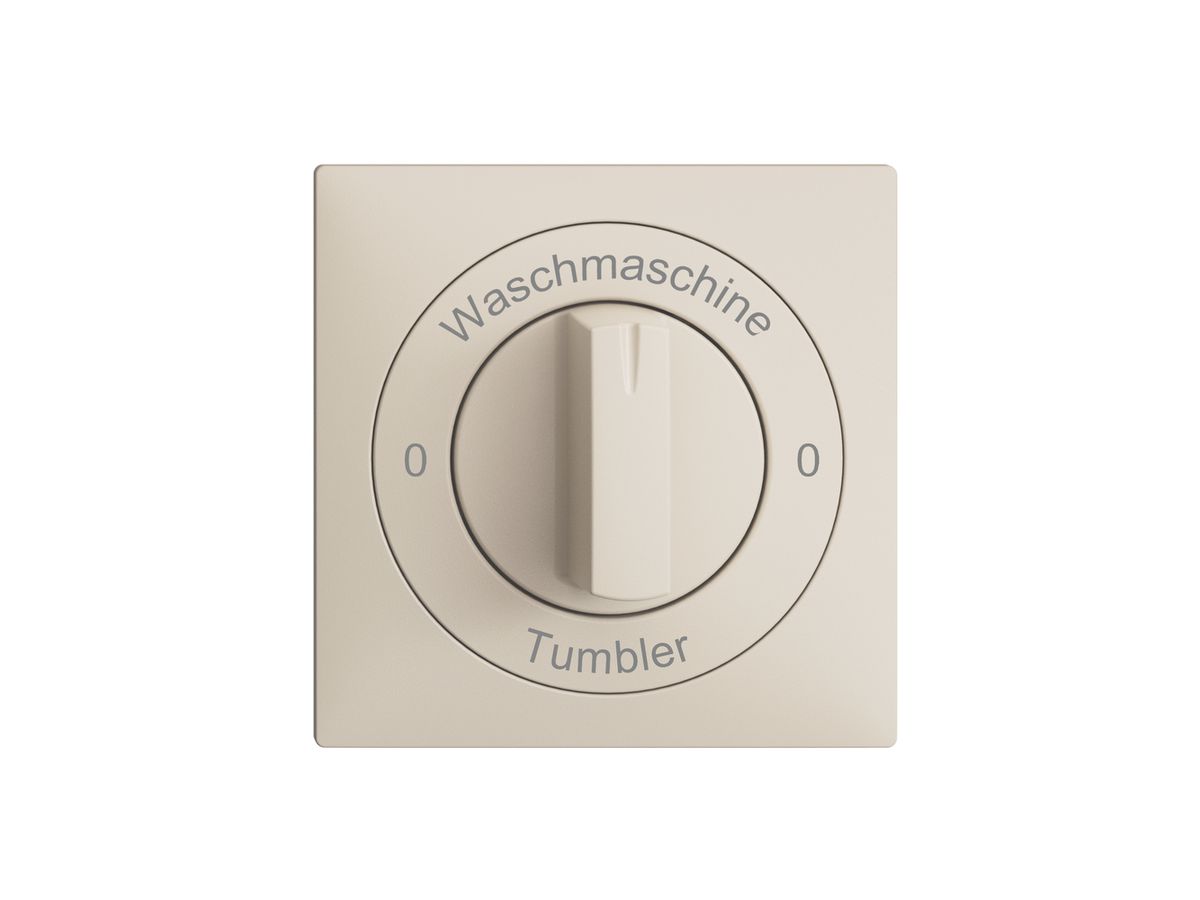 Frontset 0-Waschmaschine-0-Tumbler EDIZIOdue 60×60mm crema