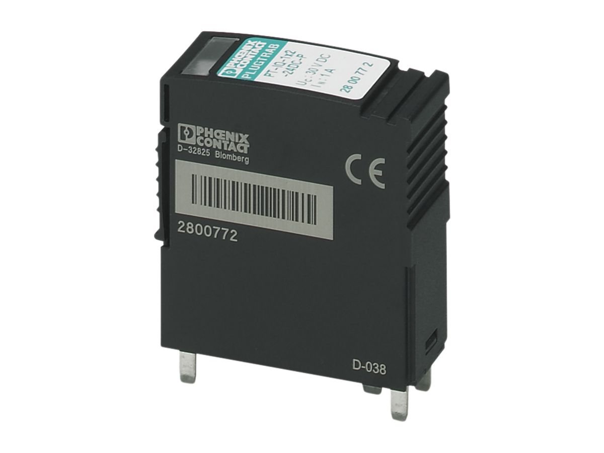 Überspannungsschutz-Stecker Phoenix Contact PT-IQ 2X1 24VDC