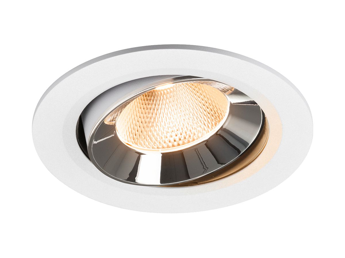 LED-Downlight SLV NUMINOS MOVE L 17W 2400lm 2700K NB DALI Ø145 ws/cr