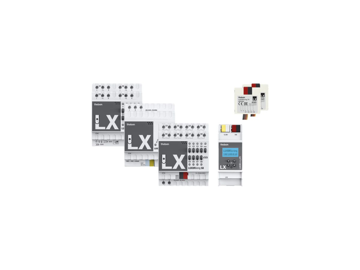 KNX-Paket Theben LUXORliving "Beleuchtung"