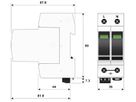 Blitzstromableiter  Citel DAC1-13VGS-20-275 Typ 1+2+3, 2-polig