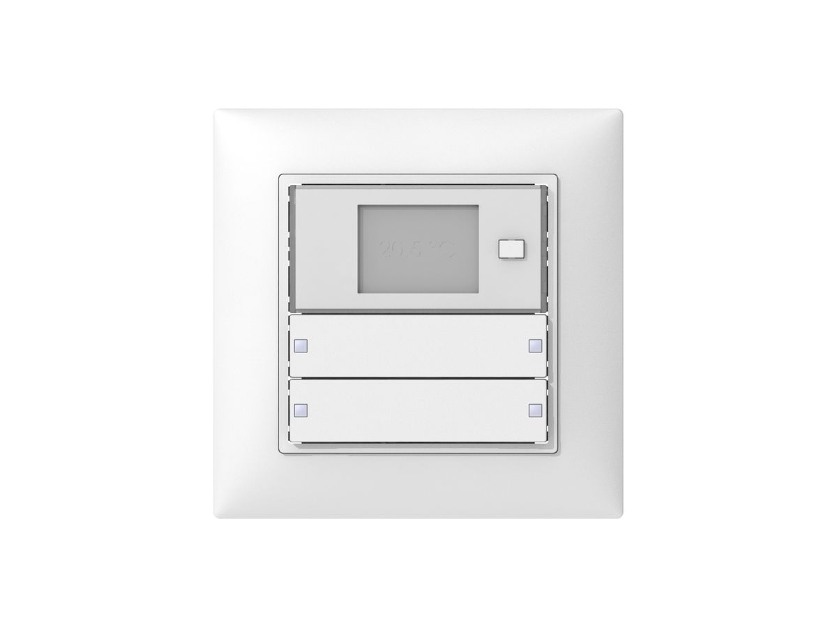 UP-Raumtemperaturregler ABB SIDUS KNX RTR Design B-Typ, 2/4, weiss