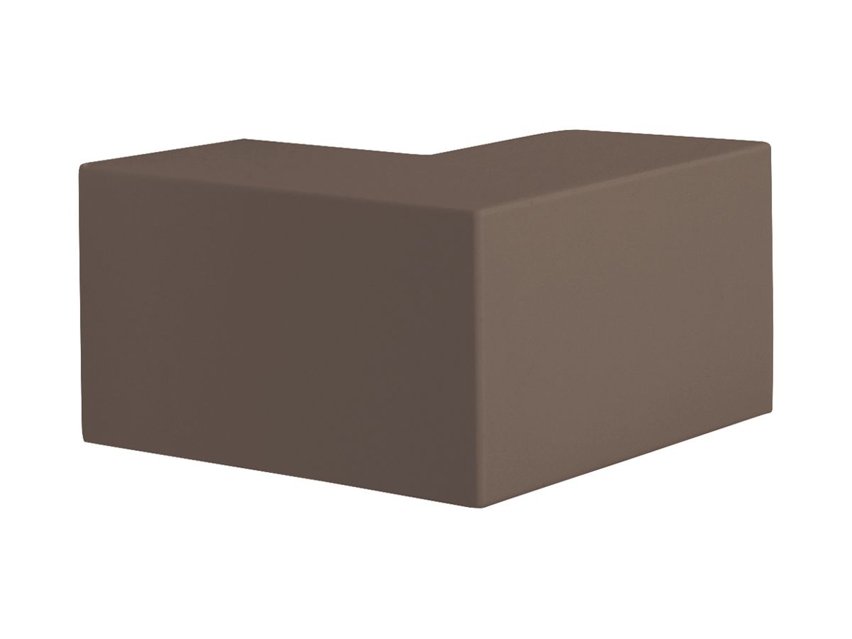 Ausseneck Hager tehalit.LF 25×25mm braun IP30