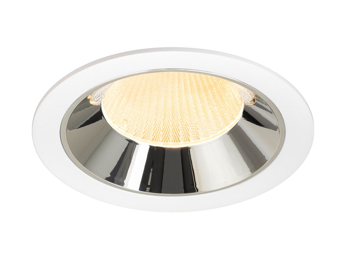 LED-Downlight SLV NUMINOS XL 24W 3600lm 3000K NB DALI Ø145 ws/cr