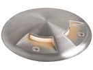 Abdeckung SLV SMALL PLOT 2 Slots Ø103mm Edelstahl