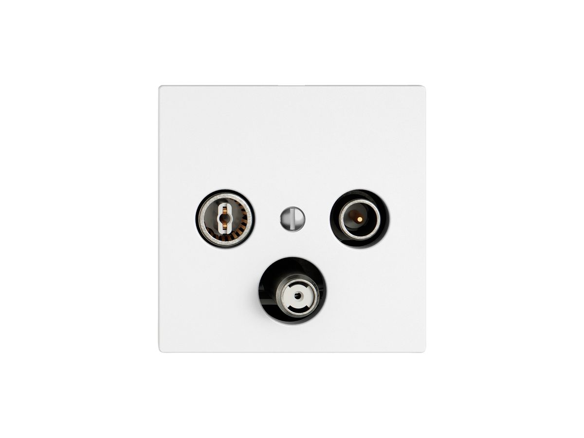 Antennendose TV-R-SAT EDIZIO.liv SNAPFIX® DB52 Stichdose ws