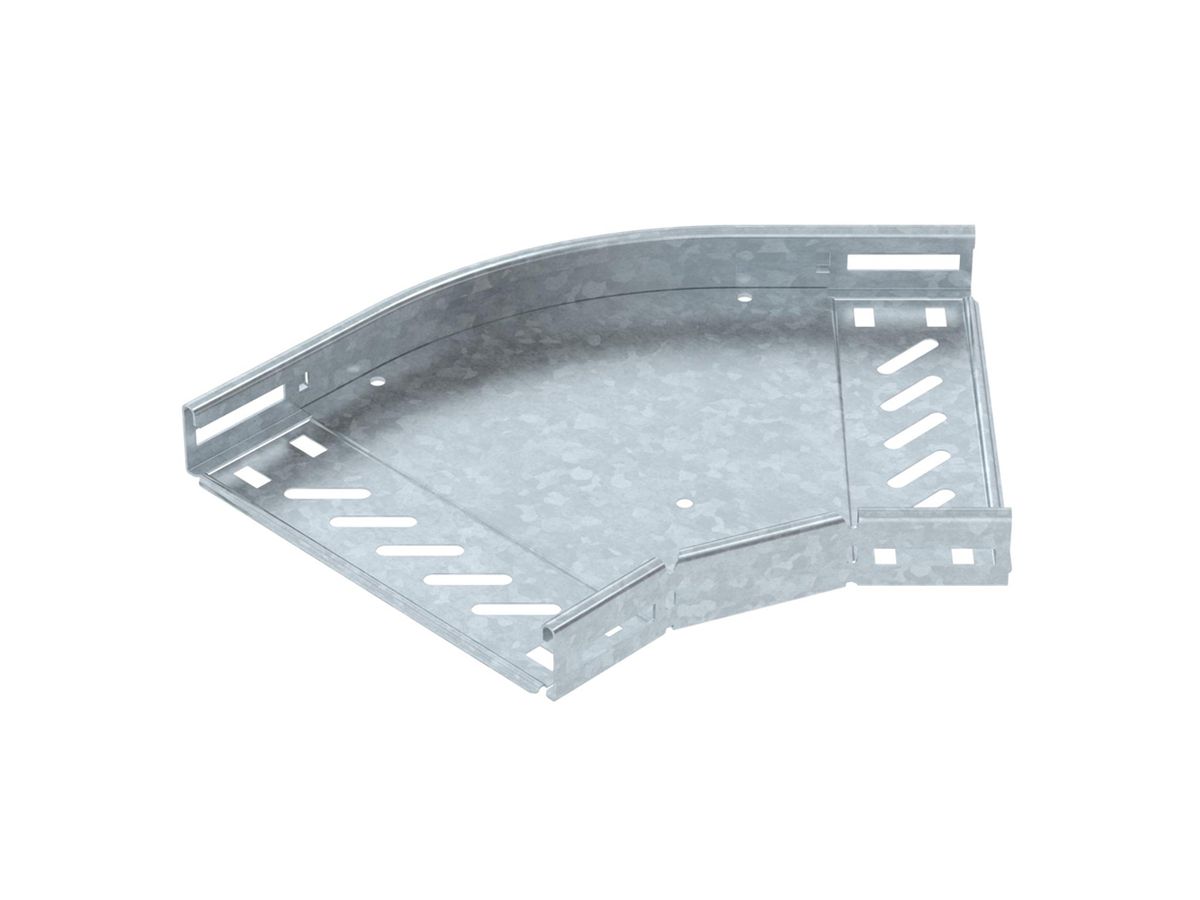 Bogen BET RB 45° 35×200mm Stahl feuerverzinkt