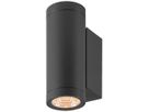 LED-Wandleuchte SLV HELIA PRO S 3W 300lm 2700K IP65 Ø65 anthrazit