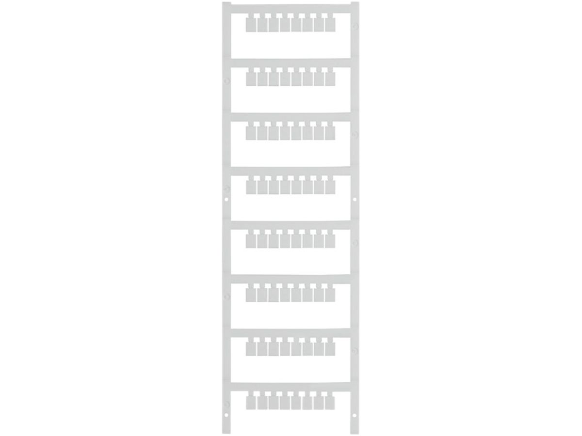 Klemmenmarkierer Weidmüller MultiFit 8×6mm Siemens PA66 weiss