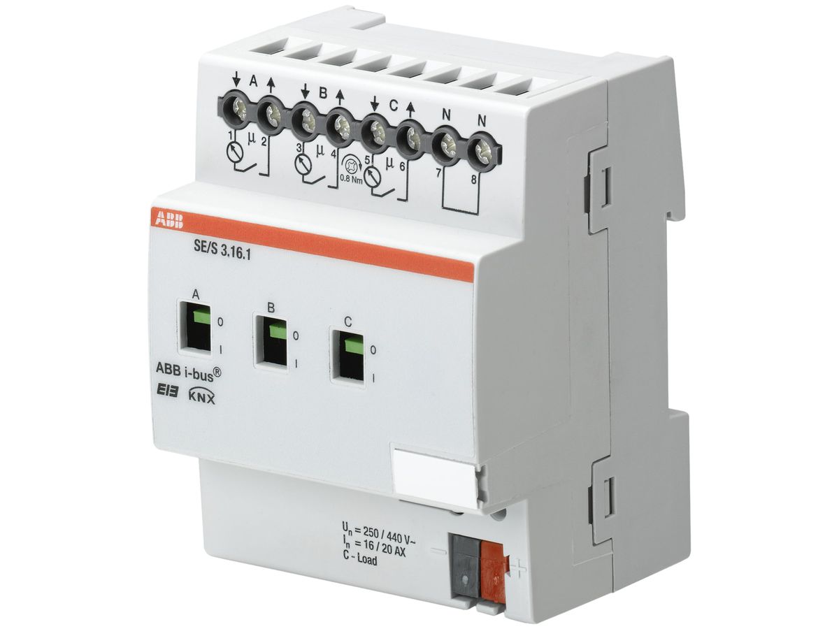 REG-Energieaktor ABB 3-fach SE/S 3.16.1