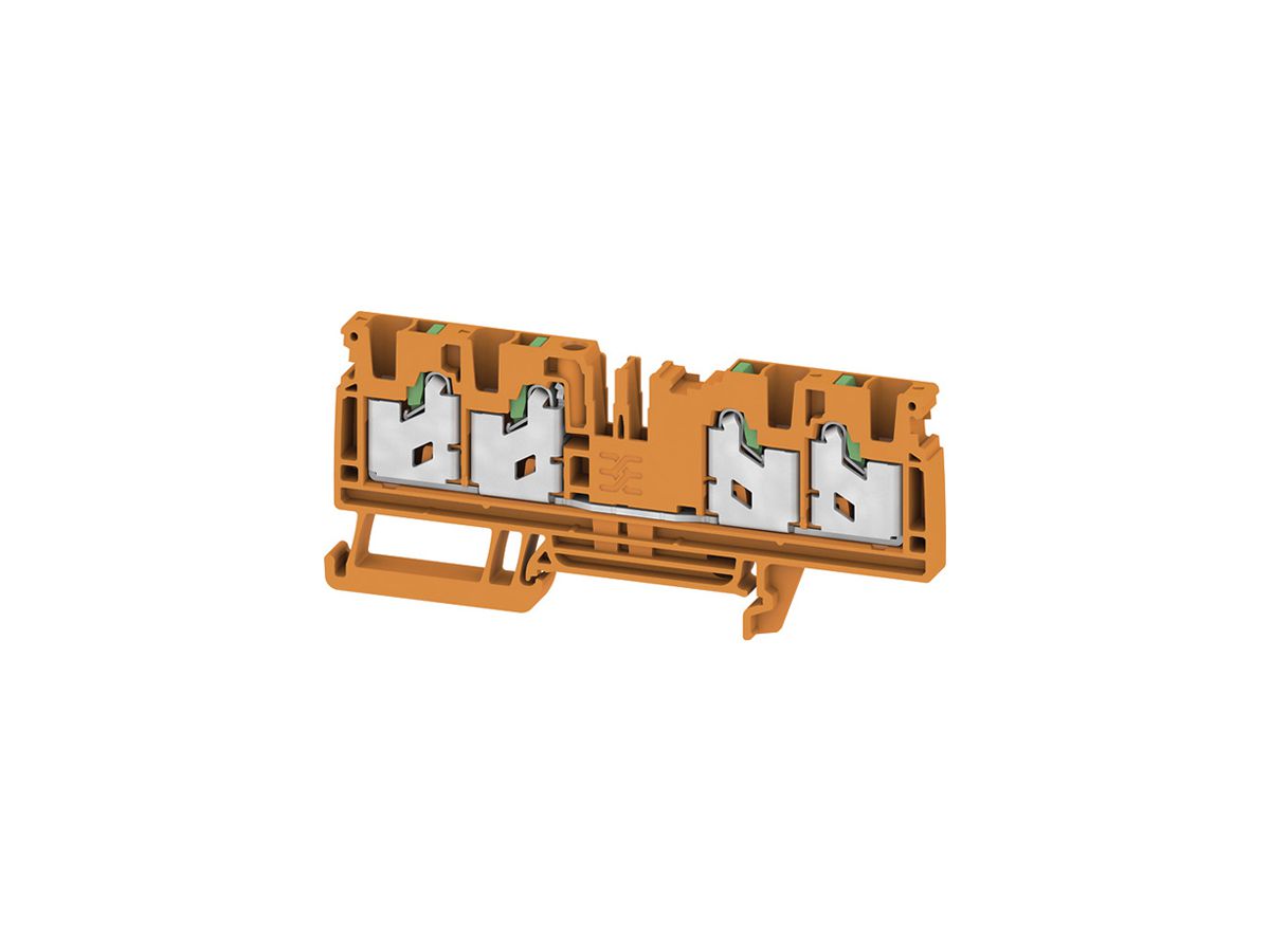 Durchgangs-Reihenklemme WM S4C 0.75…4mm² 32A/1000V Snap-in TH35 or