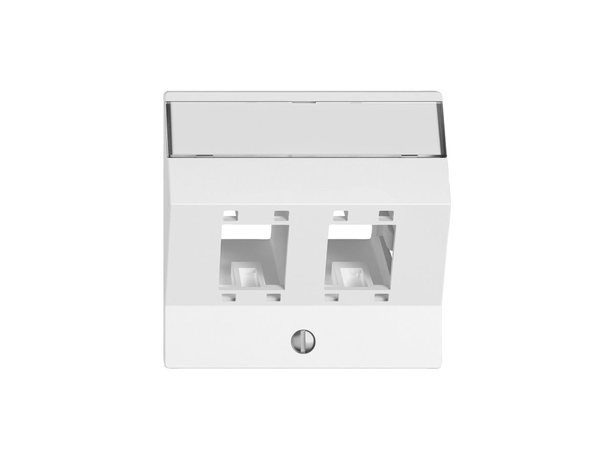 Montageset EDIZIO.liv SNAPFIX® für freenet Kat.5e/6 Adapter 2× ws