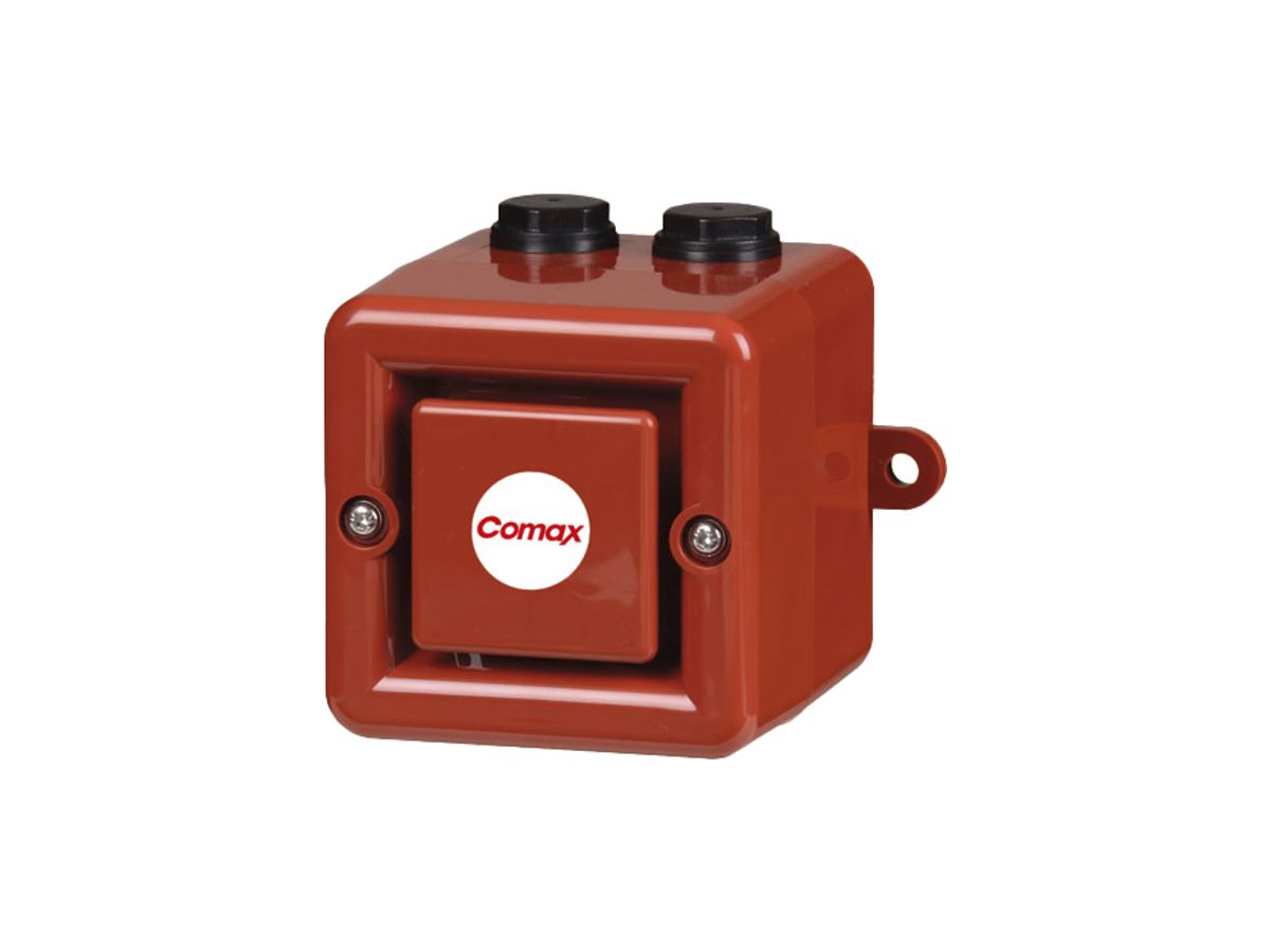 Schallgeber elektronisch A100 32 Alarmtöne 100dB rot IP66