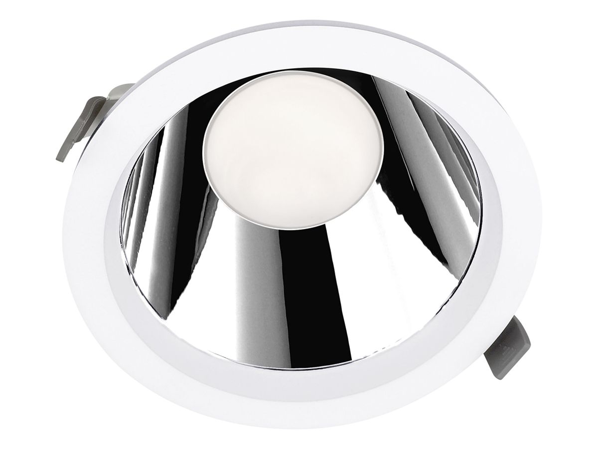 LED-Downlight LEDVANCE COMFORT U19 18W 2160lm 930/940 IP20/44 55° DA Ø160 weiss