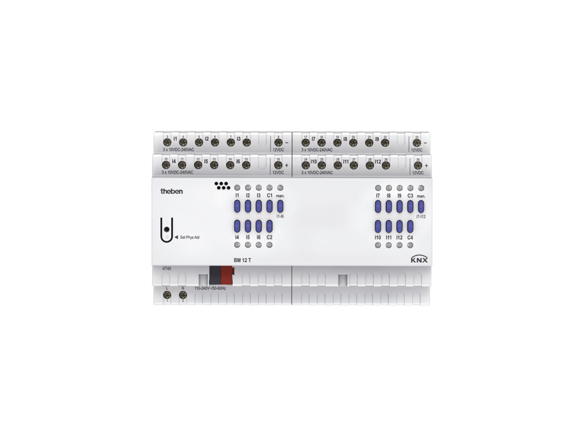 REG-Binäreingang Theben KNX BM 12T